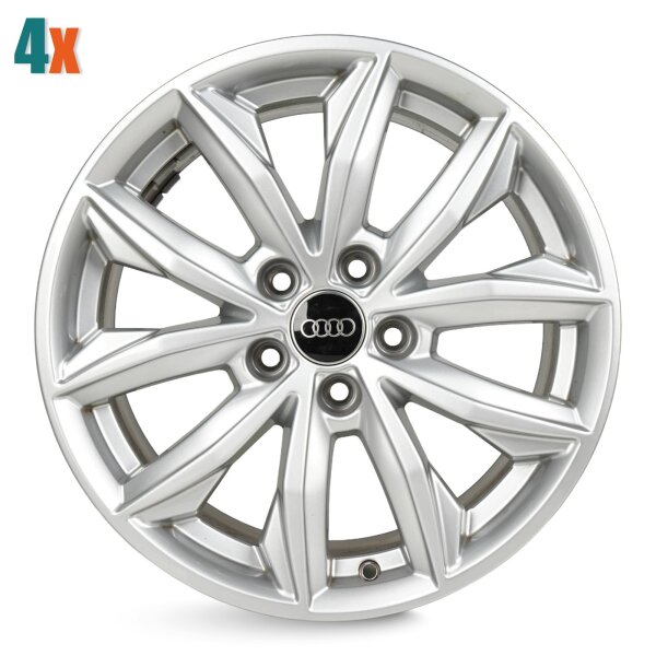 4x Original Audi Q5 FY FYB 80A Alufelgen Felgen 17 Zoll 7x17 ET34 80A601025J