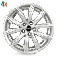 4x Original Audi Q5 FY FYB 80A Alufelgen Felgen 17 Zoll...