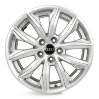 4x Original Audi Q5 FY FYB 80A Alufelgen Felgen 17 Zoll 7x17 ET34 80A601025J