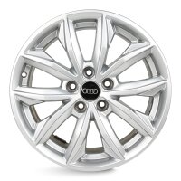 4x Original Audi Q5 FY FYB 80A Alufelgen Felgen 17 Zoll 7x17 ET34 80A601025J