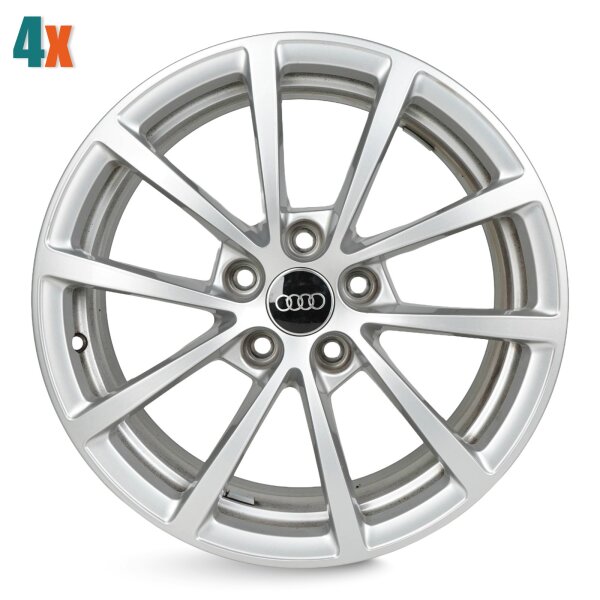 4x Original Audi A6 4K C8 Alufelgen Felgen 17 Zoll 7,5x17 ET36 4K0601025
