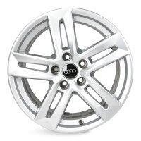 4x Original Audi A4 8W B9 Felgen Alufelgen 8W0601025P 17Zoll 7x17 ET42