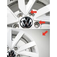 4x VW Passat 3G B8 Alufelgen Felgen Aragon 16 Zoll 6,5x16 ET41 3G0601025B