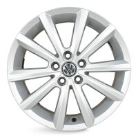 4x VW Polo 2G Alufelgen Merano Original Felgen 2G0071496 6x16 ET45 16 Zoll