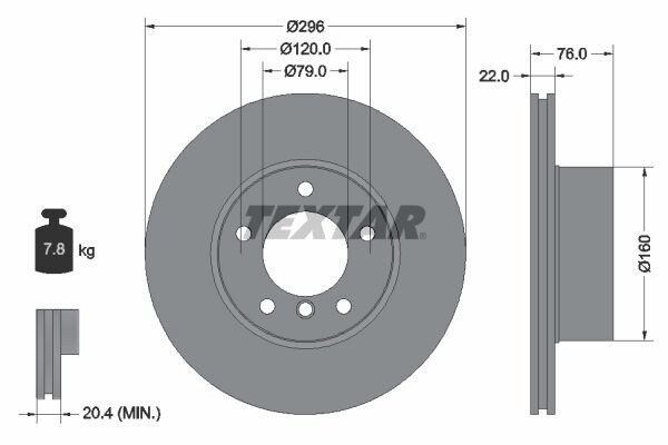 Bremsscheibe PRO+