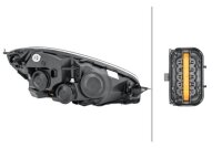HELLA Scheinwerfer für Citroen C4 Halogen links 1EF 009 237-171