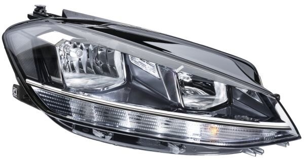 Hauptscheinwerfer rechts Halogen VW Golf 7 VII Facelift HELLA 1EB013924021