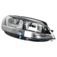Hauptscheinwerfer rechts Halogen VW Golf 7 VII Facelift HELLA 1EB013924021