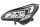 HELLA Scheinwerfer für Opel Corsa E X15 Halogen links 1EF 011 830-051