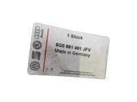Original Audi 80 Cabrio Sitzbezug hell Teilleder 8G0881401 JFV Neu