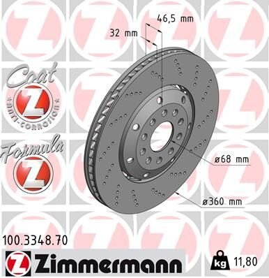 Bremsscheibe FORMULA Z