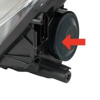 Scheinwerfer links HELLA für Skoda Fabia Roomster Halogen Hauptscheinwerfer