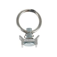 5x Wistra Fitting für Airlineschiene 20mm Zurröse Ring 45mm 500kg Airlinefitting