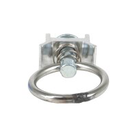 5x Wistra Fitting für Airlineschiene 20mm Zurröse Ring 45mm 500kg Airlinefitting