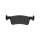 Bremsbelagsatz Hinterachse 2123543 Original Ford Fiesta Bremsklötze
