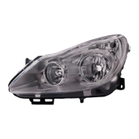 Hauptscheinwerfer links OPEL Corsa D TYC Halogen H7 H1...