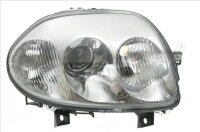Hauptscheinwerfer links RENAULT Clio II TYC Halogen HB3...