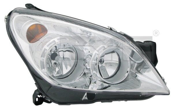 Hauptscheinwerfer links Opel Astra H H7 H1 mit Motor TYC 20-1208-05-2