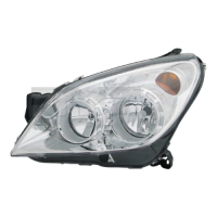 Hauptscheinwerfer links Opel Astra H H7 H1 mit Motor TYC...