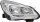 Hauptscheinwerfer links Opel Corsa D H7 H1 mit Motor TYC 20-12630-05-2