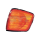Blinker vorne links orange mit Lampenträger Mercedes C126 TYC 18-5346-05-2