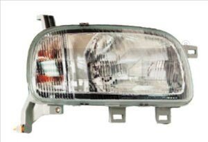 Scheinwerfer links Halogen TYC für Nissan Micra Hauptscheinwerfer 20-3252-28-2