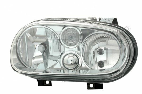 Scheinwerfer Rechts Für VW Golf 4 H7 H1 Mit Elektrischer LWR TYC Neu