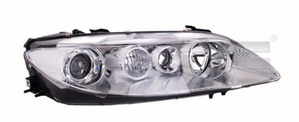 Scheinwerfer rechts für Mazda 6 GG GY TYC Halogen 20-0329-05-2 Hauptscheinwerfer