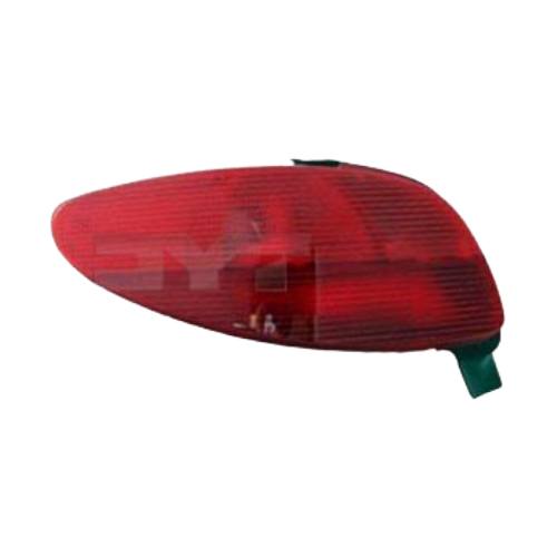 Heckleuchte links Peugeot 206 Schrägheck rot ohne Lampenträger TYC 11-0116-01-2