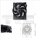 Kühlerlüfter Motorkühlung Opel TYC Astra Zafira 360mm 160W 7-Blatt 825-0014