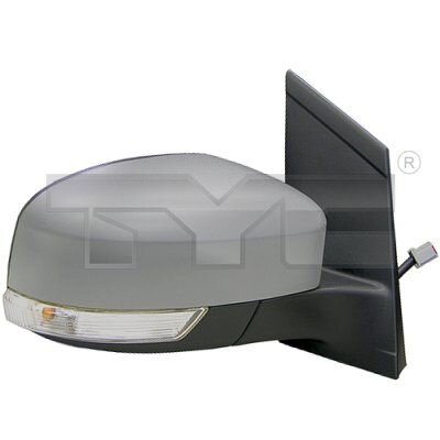 Außenspiegel rechts elektrisch beheizt Ford Focus II TYC Blinker 310-0117