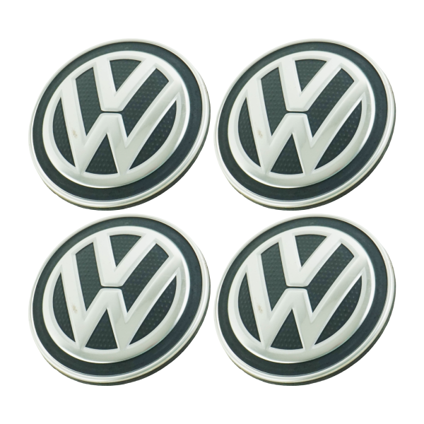 Original Volkswagen VW Nabendeckel 5G0601171B Nabenkappe schwarz 5G0 601 171 B 4x