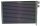 Klimakondensator MAHLE AC 298 000P Ford Fiesta Mazda 2 ohne Trockner 558mm
