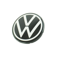 Original Volkswagen Nabendeckel 10A601171 schwarz weiss...