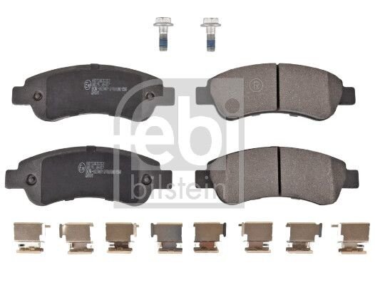 Bremsbelagsatz FEBI 16814 hinten Fiat Ducato Peugeot Boxer Citroen Jumper 137mm