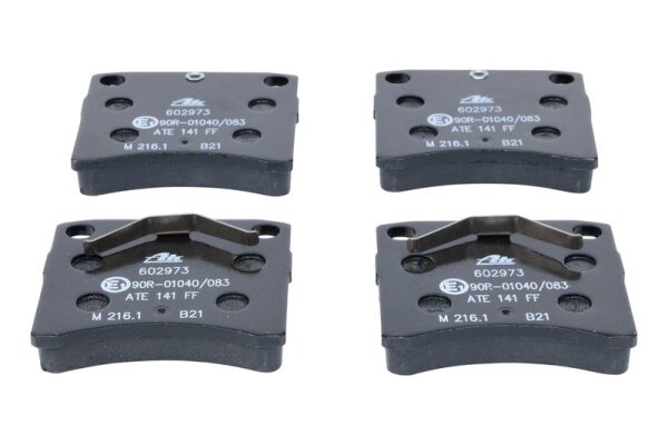 Bremsbelagsatz ATE 13.0460-2973.2 vorne VW Transporter T4 TRW 91,5x80x18mm