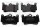 Bremsbelagsatz NK 224773 hinten Audi Q7 Porsche Cayenne VW Touareg WVA 23694