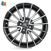 4x Skoda Citigo Sepens Alufelgen Original Felgen 16 Zoll...