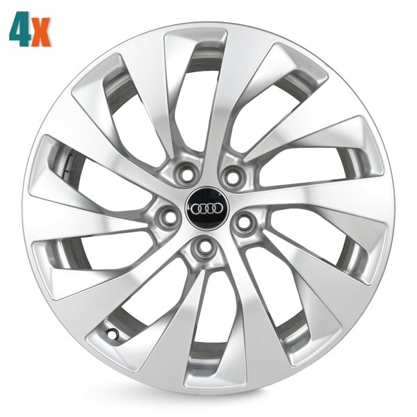 4x Audi A7 4K C8 Alufelgen Felgen 18 Zoll 4K8601025A 8x18 ET26 ORIGINAL 5x112