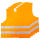 10x Warnweste Polyester Auto Warnschutzweste Orange Signalweste Wicatex KFZ