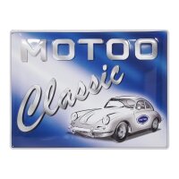 Motoo Classic Retro Blechschild 40cm x 30cm Metall Poster...