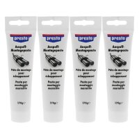 Auspuff Montagepaste Presto 4x170g Auspuffpaste Dichtmasse hitzebeständig