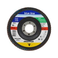 Fächerscheibe für Flex Winkelschleifer SIA Flap 115mm  max. 3300rpm 60er Körnung