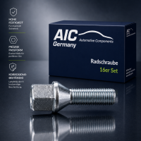 16x AIC Radschraube M12 X1,5 für Dacia Nissan Renault