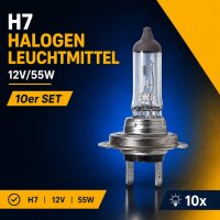 TRIFA H7 Glühlampe Birne Leuchte Lampe Halogen 12V...