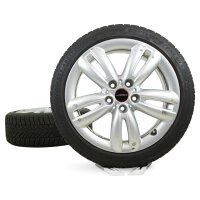 MINI F56 F55 F57 Winterräder Winterreifen 17 Zoll JCW Track Spoke 501 6855107