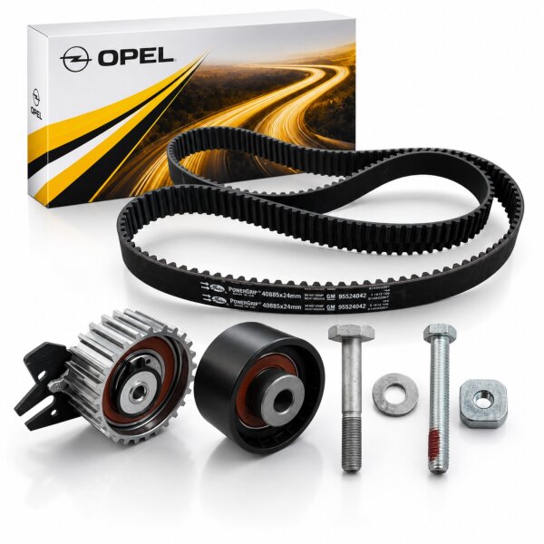 Original Opel Zahnriemensatz 199 Zähne ohne Wasserpumpe 95507810