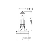Glühlampe H27/W2 12V Lampe Birne Leuchte OSRAM