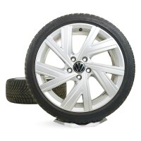 18 Zoll Winterräder VW Golf 8 VIII Bergamo Winterreifen Original 225/40 R18 92V