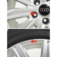 Audi A6 S6 4K C8 Winterräder 19 Zoll Winterreifen Original 245/45 R19 102V